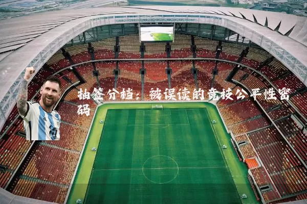 抽签分档:被误读的竞技公平性密码